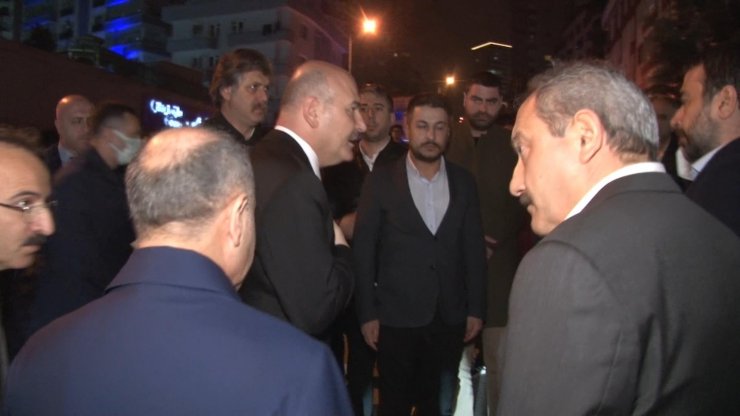 Bakan Soylu'dan, şehit Teğmen Kanlıkuyu'nun babasına taziye ziyareti