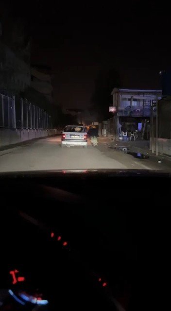 Bisiklet sürücüsünün tehlikeli yolculuğu kameralarda