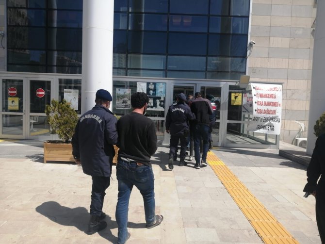 Çapa motoru ve kangal köpeği çalan şüpheliler yakalandı