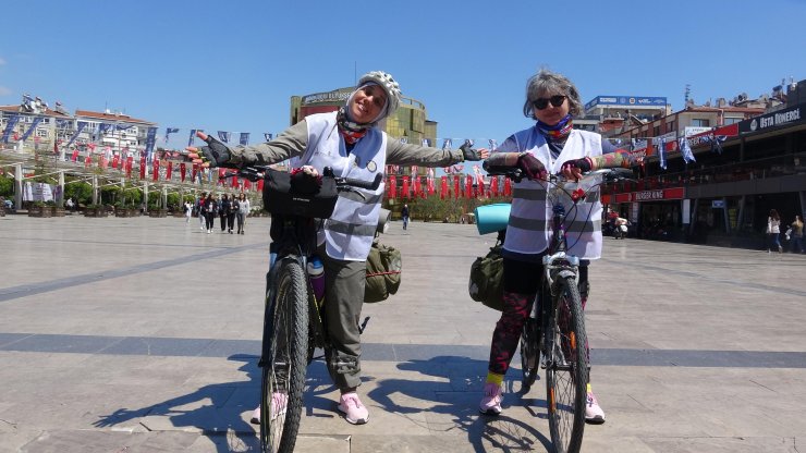 Kanseri yendi, bisikletle Anadolu turuna çıktı