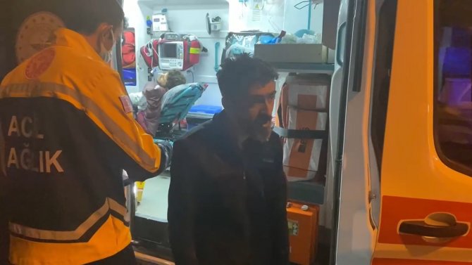 Kontağın çevrilmesiyle transit bir anda alev topuna döndü