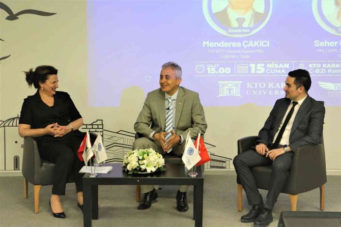 KTO Karatay’da "Sivil Havacılıkta Kariyer" konulu panel