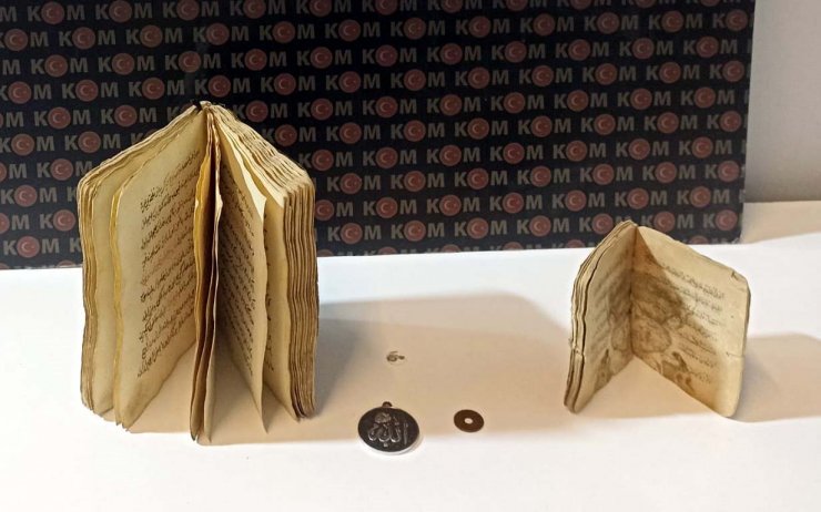 3 milyon TL değerinde 500 yıllık iki adet Kur'an-ı Kerim ele geçirildi