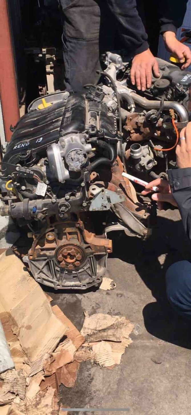 Çalıntı ve change araç operasyonu