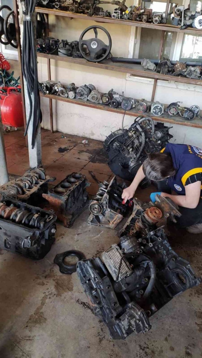 Çalıntı ve change araç operasyonu