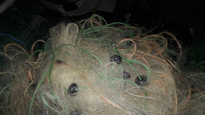 Konya’da baraj gölünde ağ denetimi yapıldı