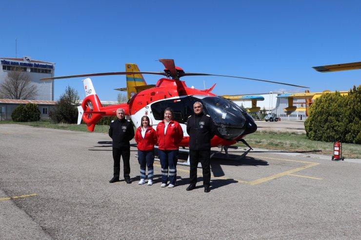Sağlık ordusunun havadaki melekleri