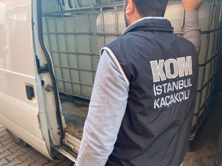 34 ton kaçak içki ele geçirildi