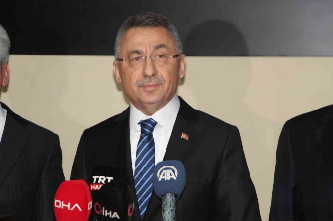 Cumhurbaşkanı Yardımcısı Fuat Oktay Hatay’da