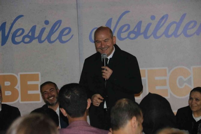 İçişleri Bakanı Soylu, Diyarbakır’da gençlerle buluştu