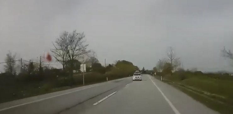 2 kişinin öldüğü kaza araç kamerasında