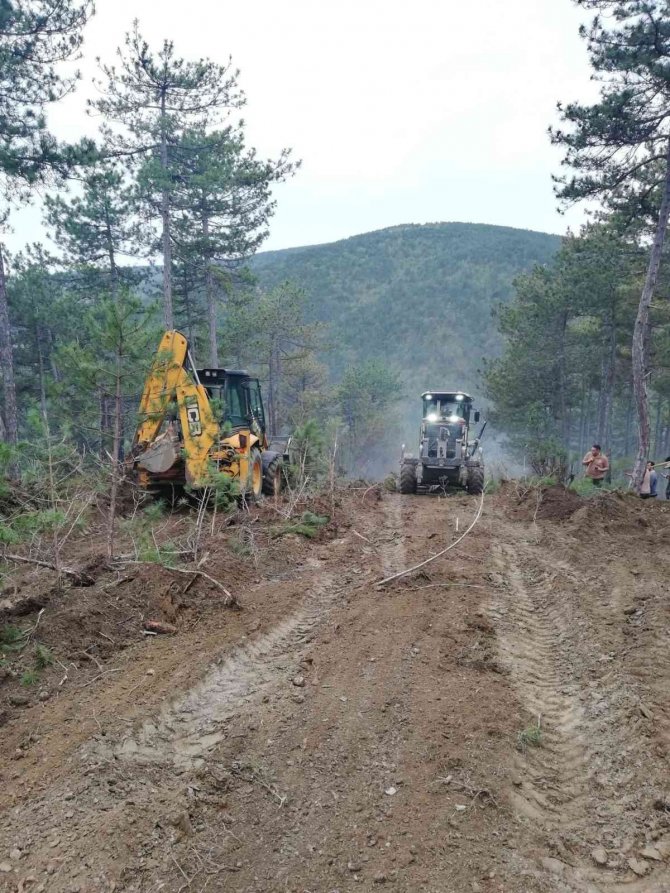 Akli dengesi bozuk şahıs ormanı yaktı, 1,9 hektar alan zarar gördü