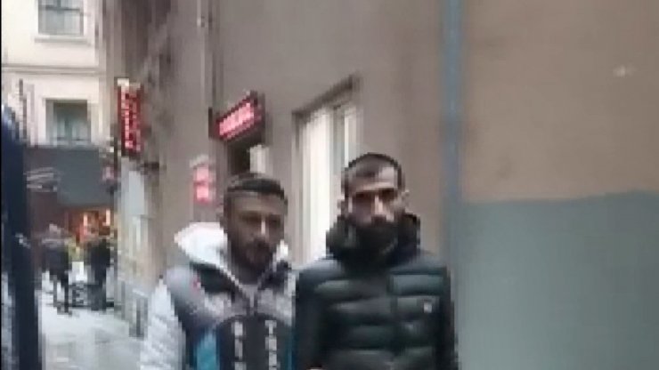 Değnekçiye polisten suçüstü