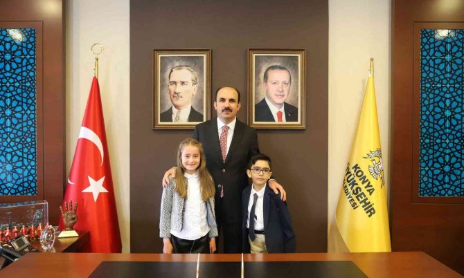 Konya’da 23 Nisan Ulusal Egemenlik ve Çocuk Bayramı coşkuyla kutlandı