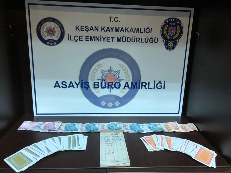 Kumar oynayan 6 kişiye 10 bin lira ceza