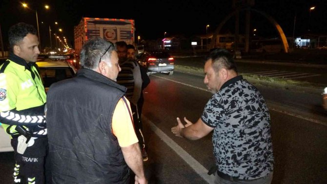 Ucuz atlatılan feci kazanın ardından sürücülerin ‘sen hatalısın’ tartışması