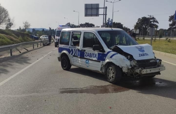 Zabıta aracının çarptığı 16 yaşındaki motosikletli öldü