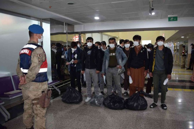 227 kaçak göçmen daha sınır dışı edildi