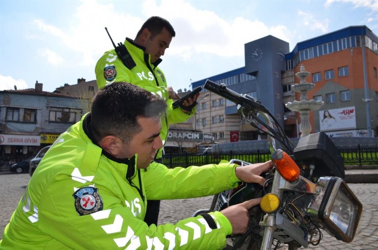 81 ilde motosiklet, traktör ve servis araçlarına yönelik uygulama: 33 gözaltı