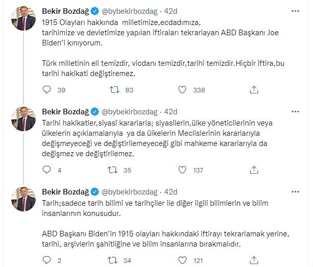 Bakan Bozdağ: Türk milletinin eli, vicdanı ve tarihi temizdir
