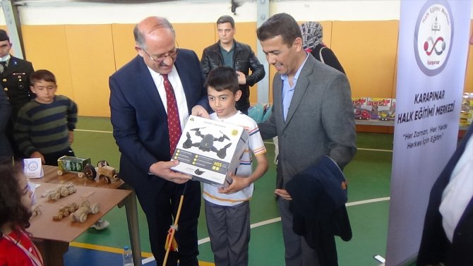 Karapınar'da dedemin oyuncağı yarışması gerçekleştirildi