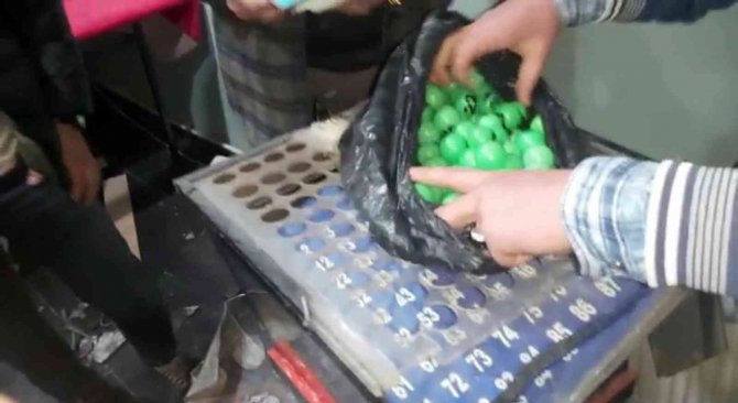 Kumar operasyonunda bulunan düzenek polisi bile şaşırttı