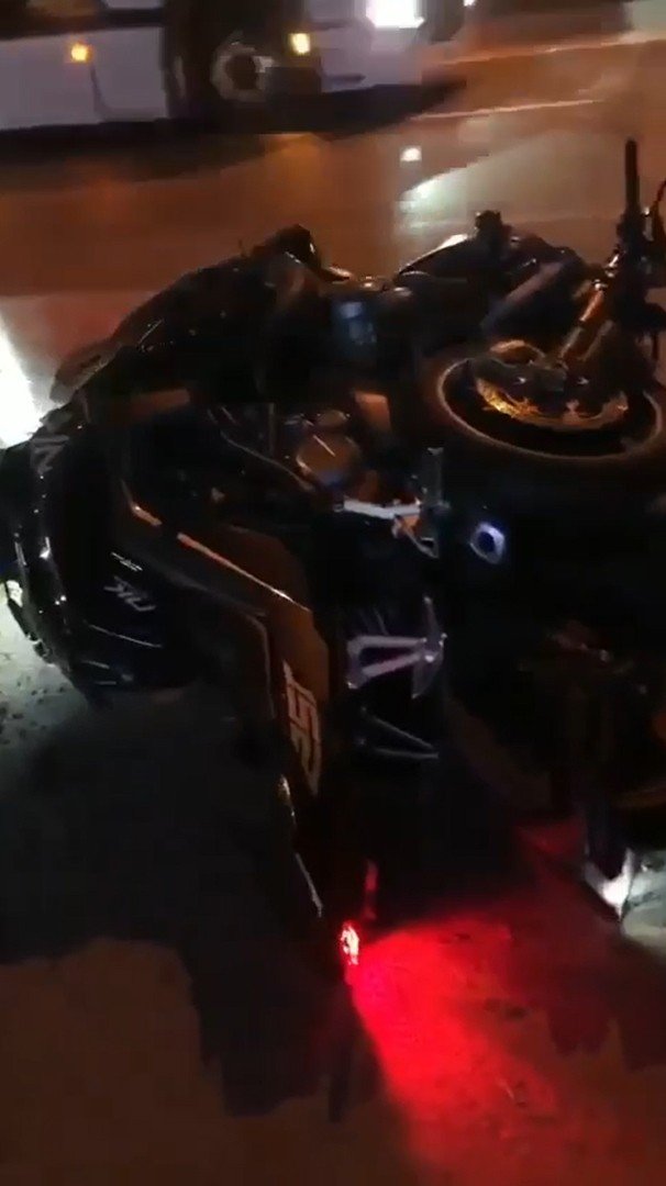 Motosikletler çarpıştı: 2 yaralı