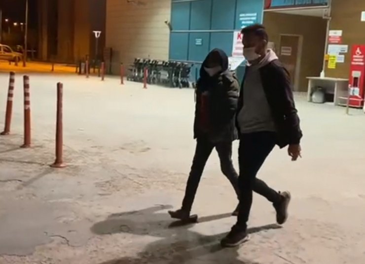 Suça sürüklenen çocuk, motosiklet çalarken yakalandı