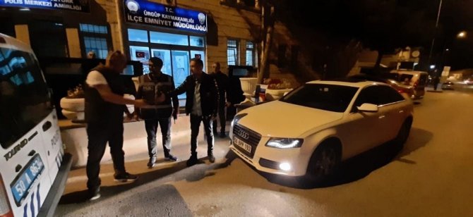 Çalınan araç, sahibine teslim edildi