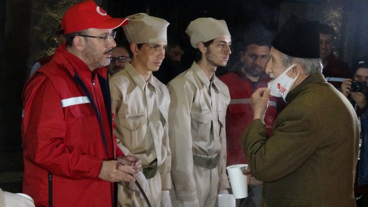 Çanakkale'de 57. Alay Vefa Yürüyüşü yapıldı