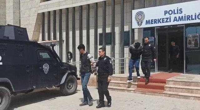Suçüstü yakalanan hırsızlar tutuklandı