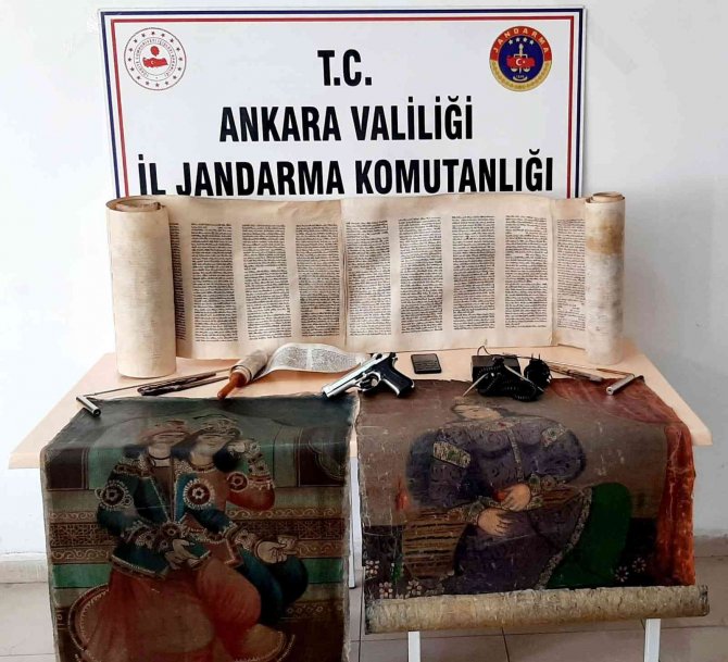 Tarihi eser kaçakçılığı operasyonu