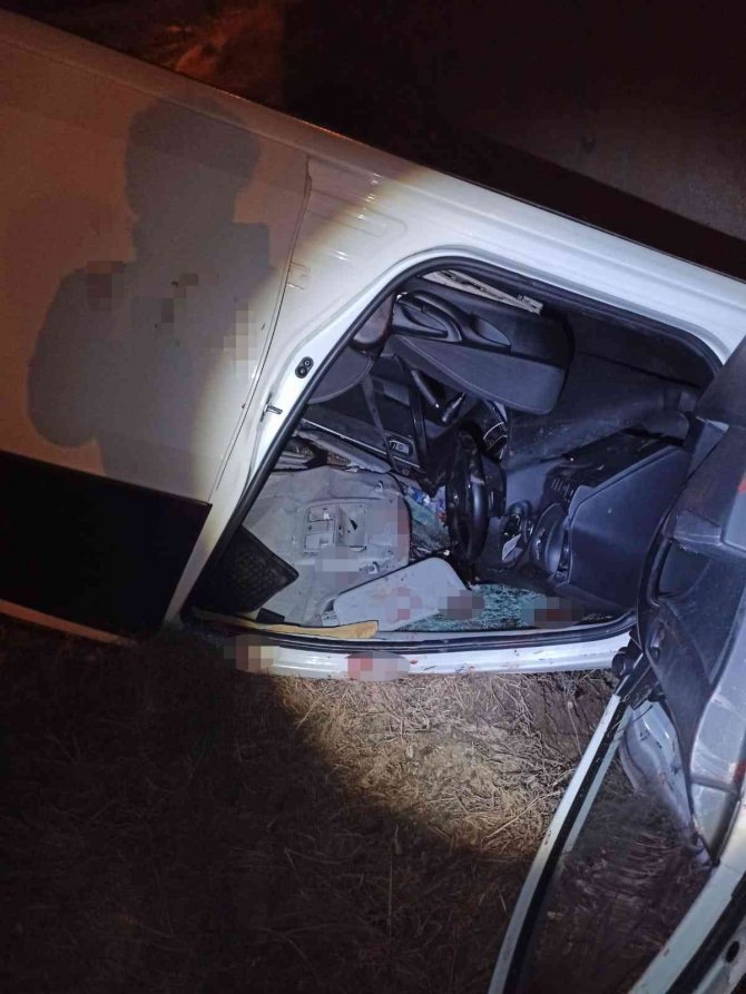 Taziye dönüşü kaza: 1 ölü, 4 yaralı