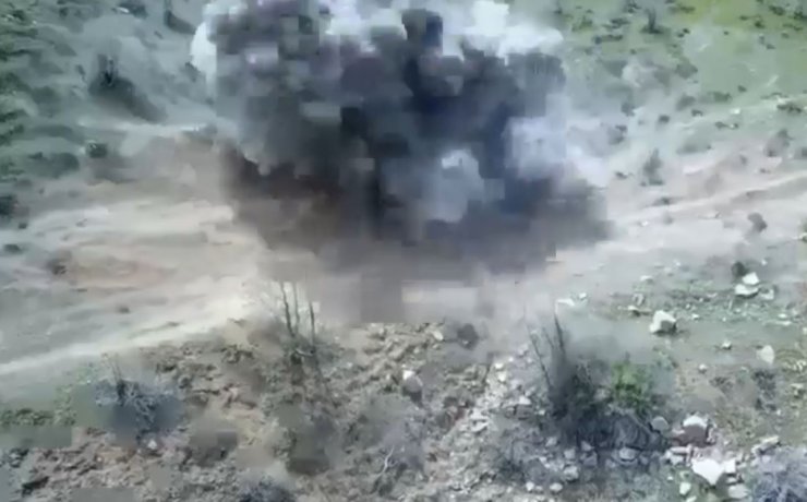 4 farklı noktada düdüklü tencere içerisinde EYP ele geçirildi