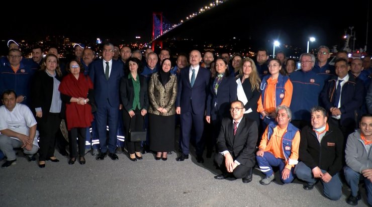 Adil Karaismailoğlu Kıyı Emniyeti personeliyle iftar yaptı