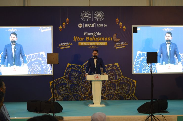 Bakan Kurum ve Soylu Elazığ'da