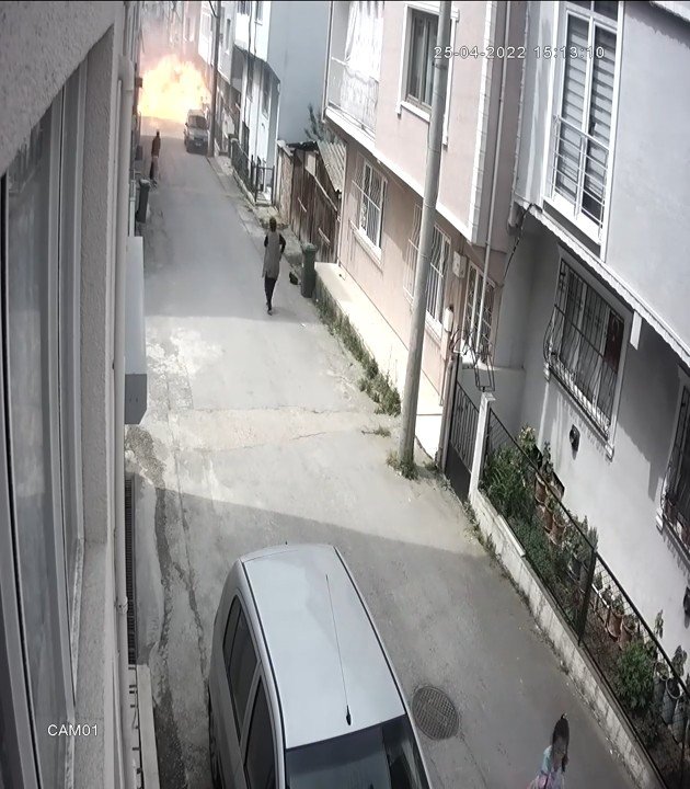 Bursa’da uçağın düşme anlarına ait yeni görüntüler ortaya çıktı