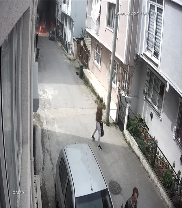 Bursa’da uçağın düşme anlarına ait yeni görüntüler ortaya çıktı