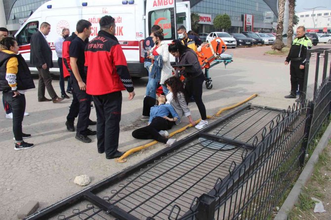 İş yerini açmak isteyen güvenlik görevlisi dehşeti yaşadı