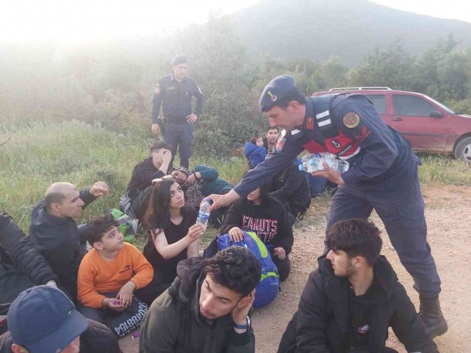 Jandarmadan göçmen operasyonu