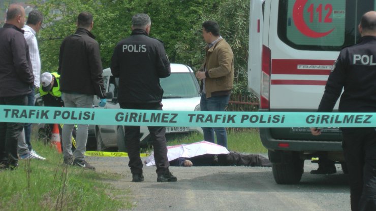 Yol ortasında ölü bulundu