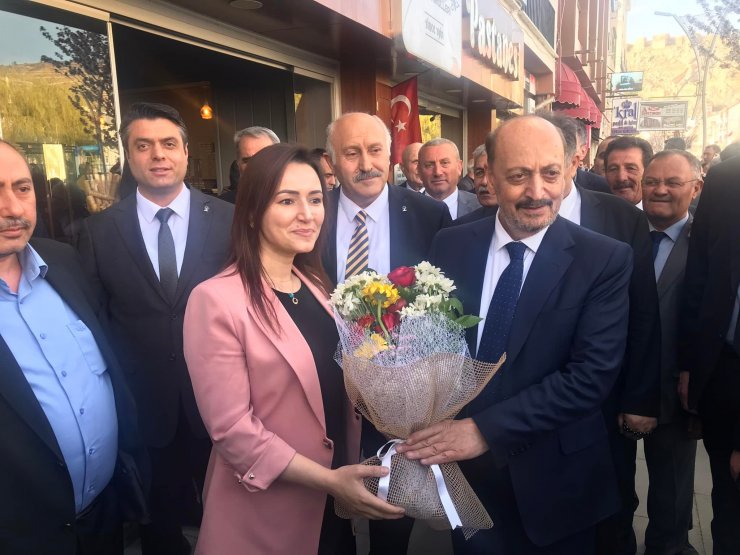 Bakan Bilgin, Bayburt'ta  