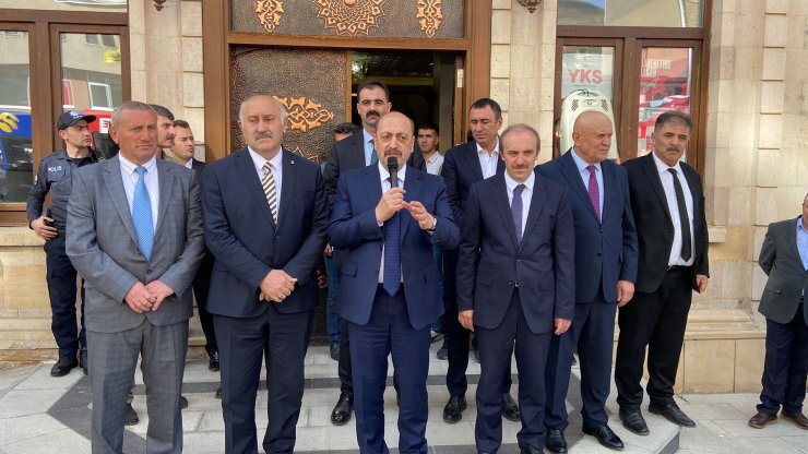 Bakan Bilgin, Bayburt'ta  