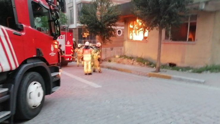 Boş binada yangın çıktı
