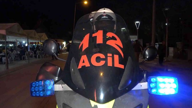 Motosiklet ambulanslar görev başında