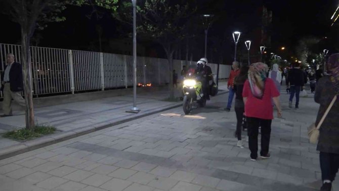 Motosiklet ambulanslar görev başında