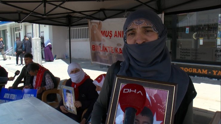 Muş'taki evlat nöbetinde aile sayısı 34 oldu