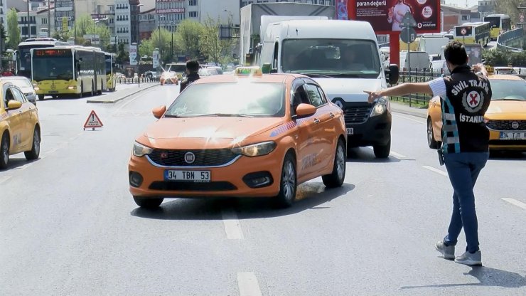 Taksicilere ceza yağdı