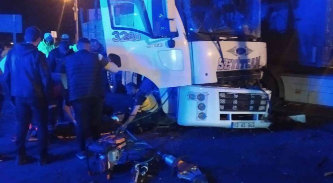 Trafik kazası: 1 yaralı