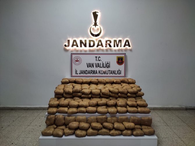 200 kilo esrar ele geçirildi